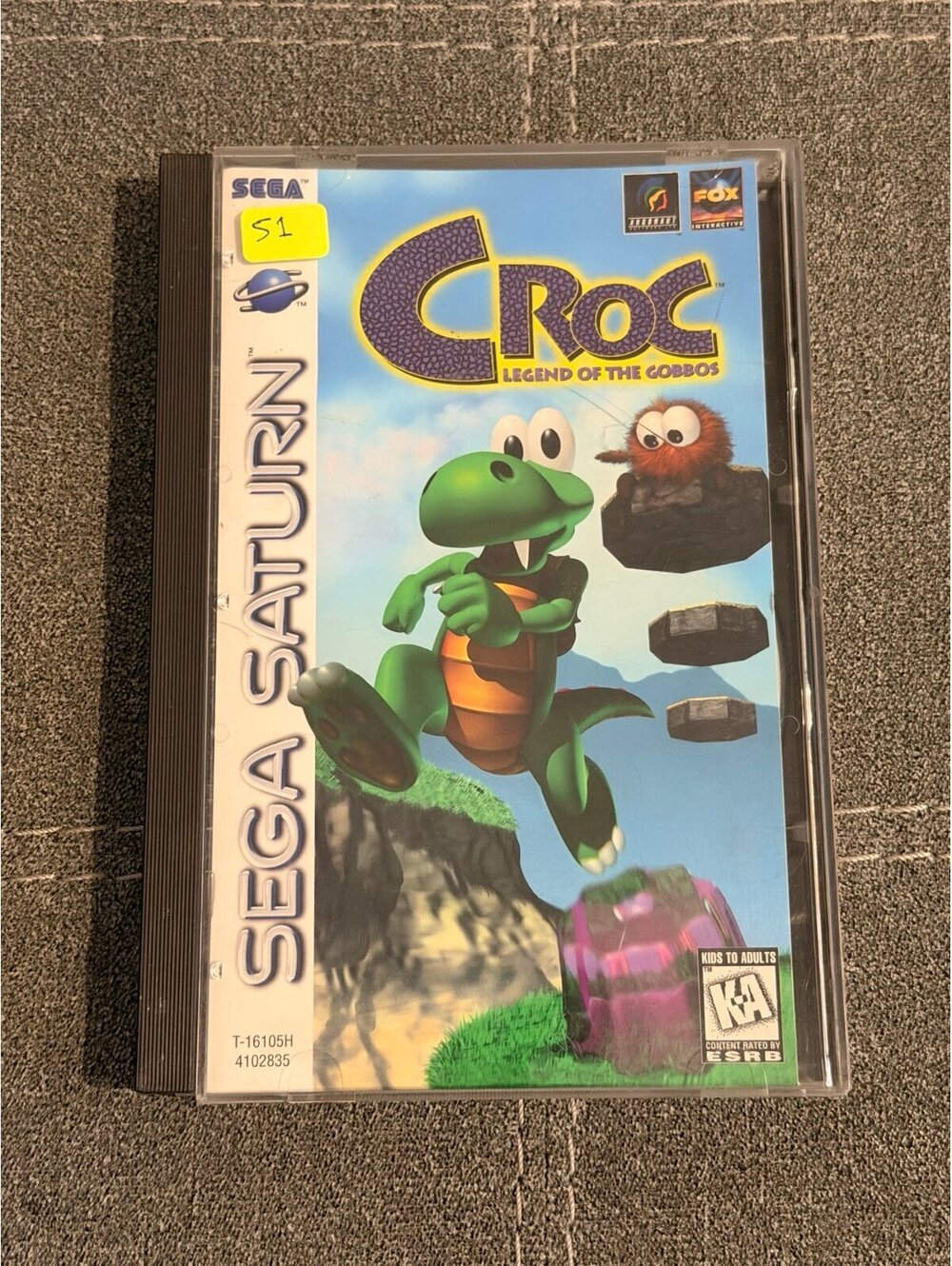 Croc for Sega Saturn